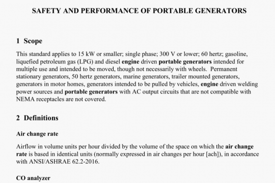 ANSI PGMA G300 pdf free download