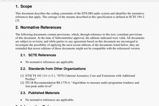 ANSI SCTE 194-1 pdf free download