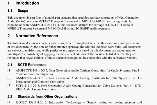 ANSI SCTE 243-4 pdf free download