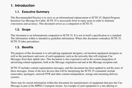 ANSI SCTE 67 pdf free download