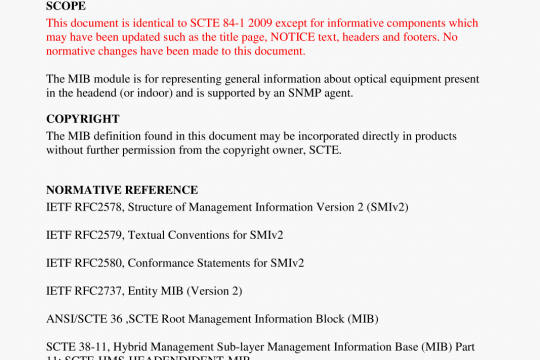 ANSI SCTE 84-1 pdf free download