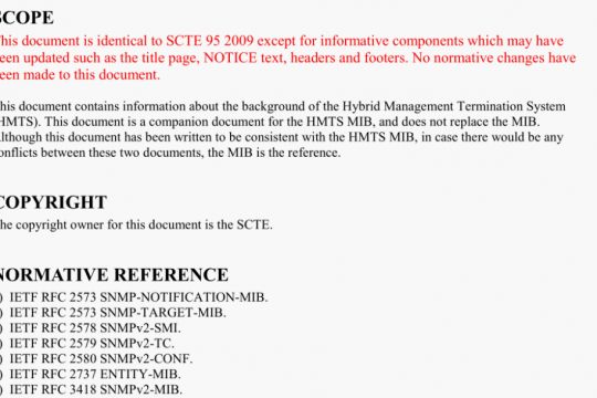 ANSI SCTE 95 pdf free download