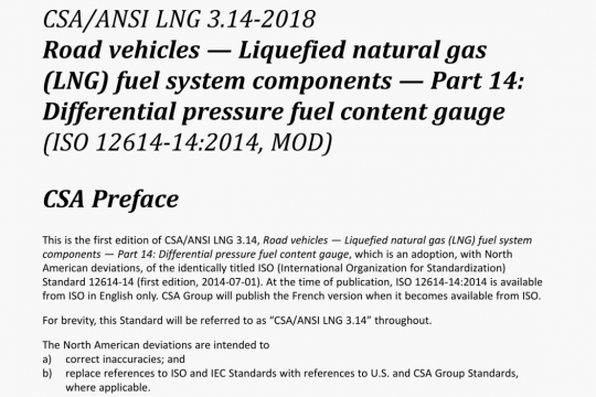 CSA ANSI LNG 3.14 pdf free download