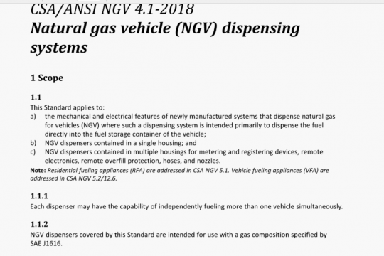 CSA ANSI NGV4.1 pdf free download