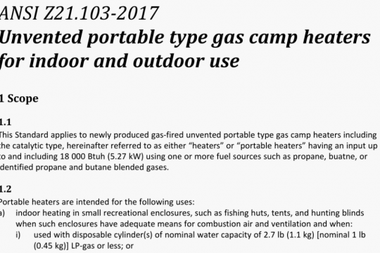 CSA ANSI Z21.103 pdf free download